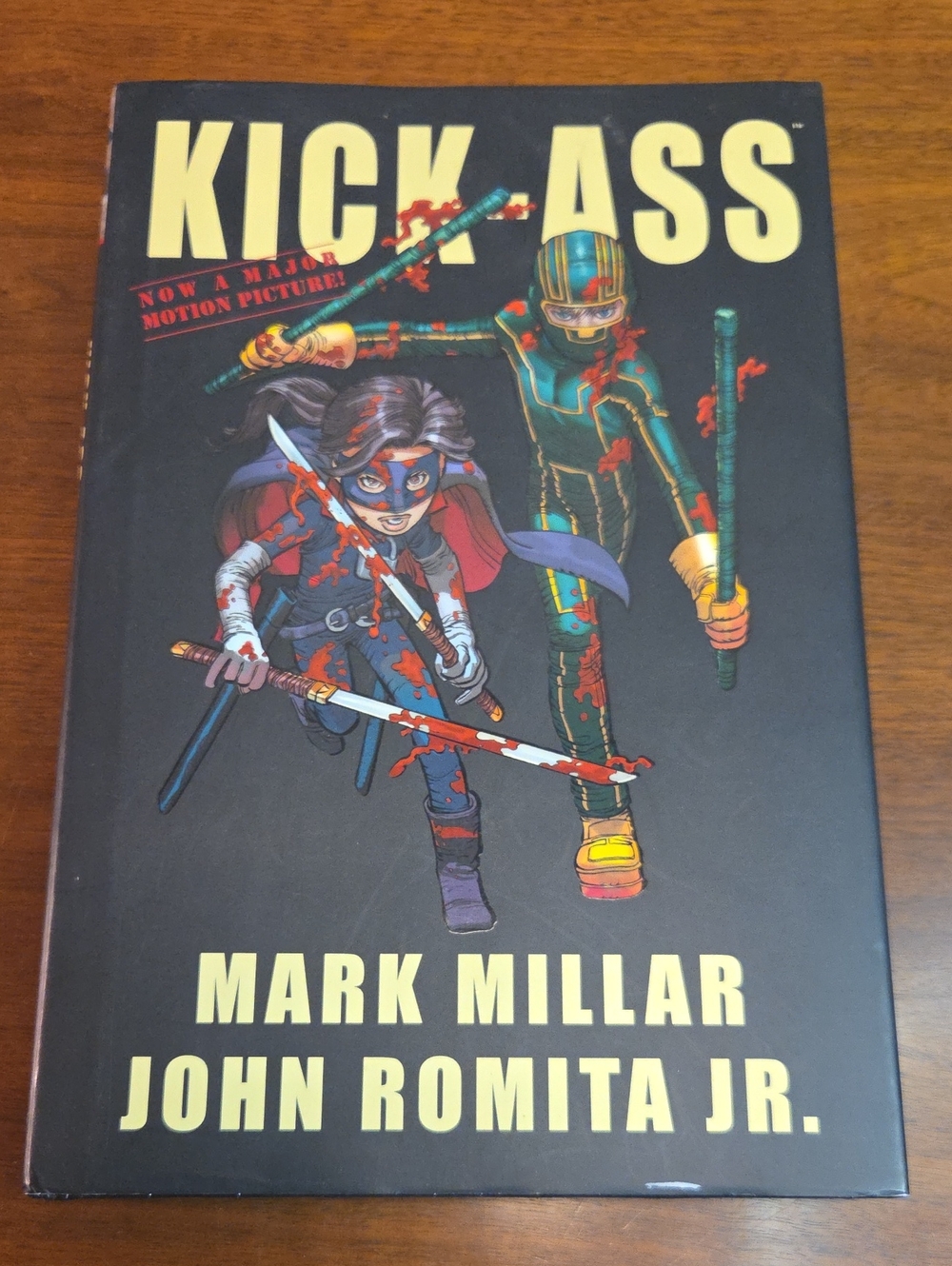 Kick-Ass Graphic Novel Marvel Hardcover Mark Millar John Romita Jr